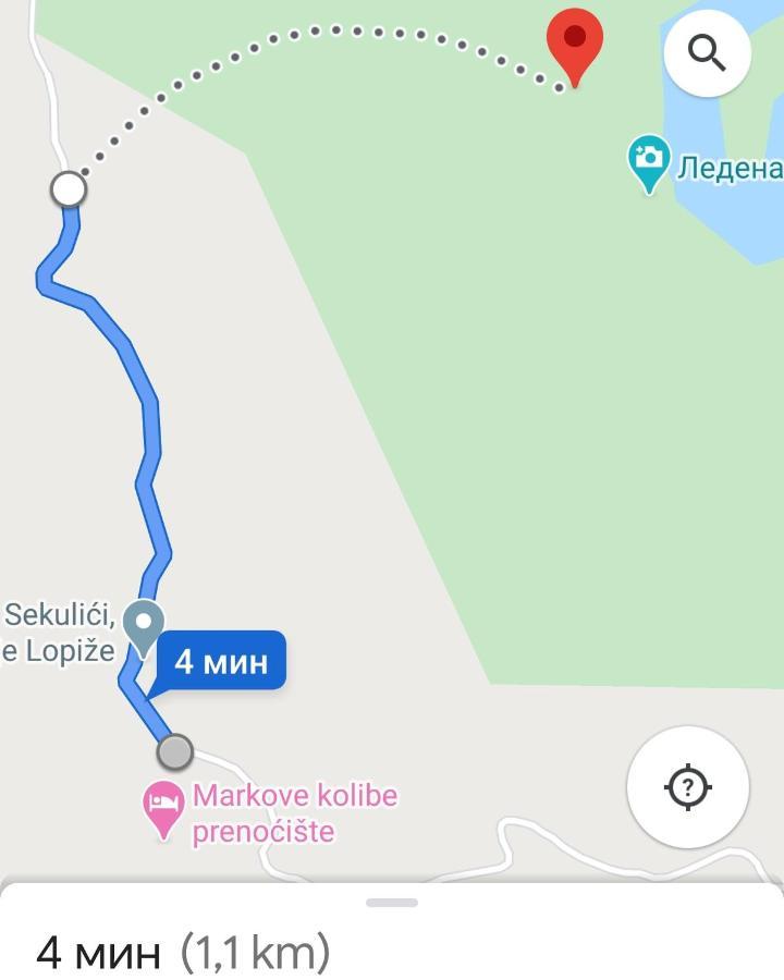Markove Kolibe 1, Uvac,Vecaa Sjenica Buitenkant foto